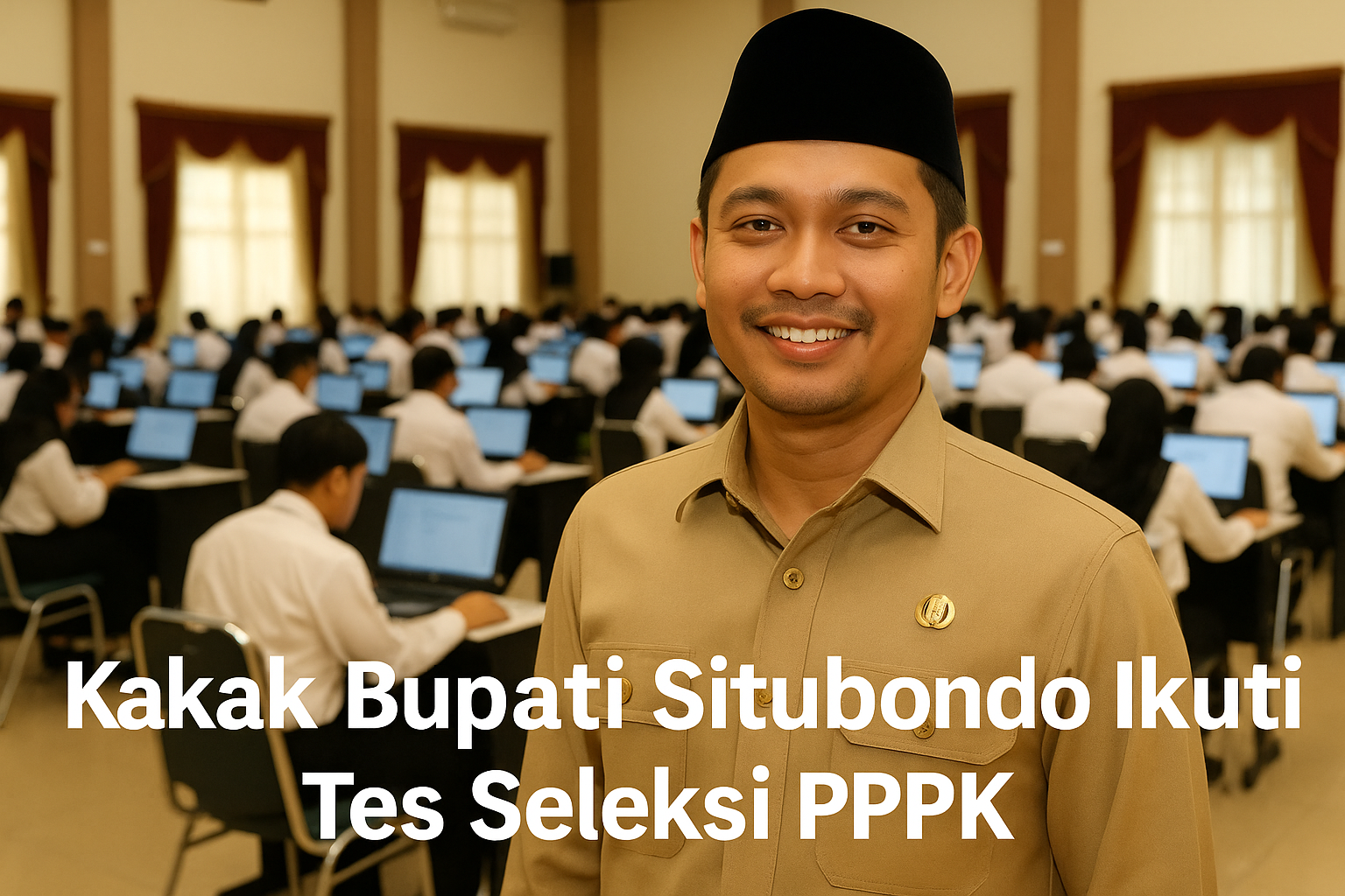2.419 Peserta Ikuti Tes PPPK Situbondo, Termasuk Kakak Kandung Bupati
